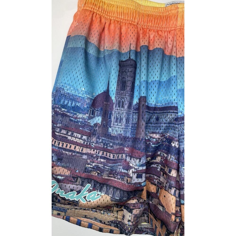 Inaka Power x Jacked Italian Florence 5" Activewear Lifting Gym Shorts Men's M - Picture 4 of 11